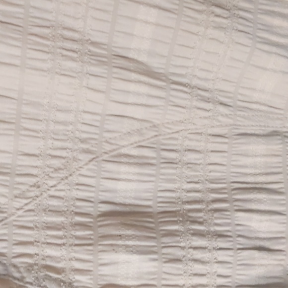 Plus size 1x CJ BANKS seersucker lightweight, zip front, hoodie jacket w/ - Picture 4 of 11